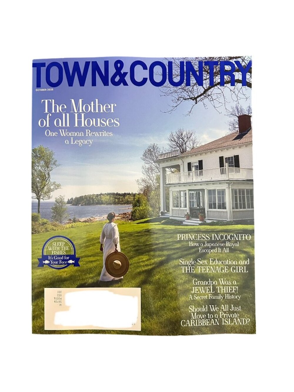 Town and Country Magazine October 2025 Ruthie Rogers Princess Mako